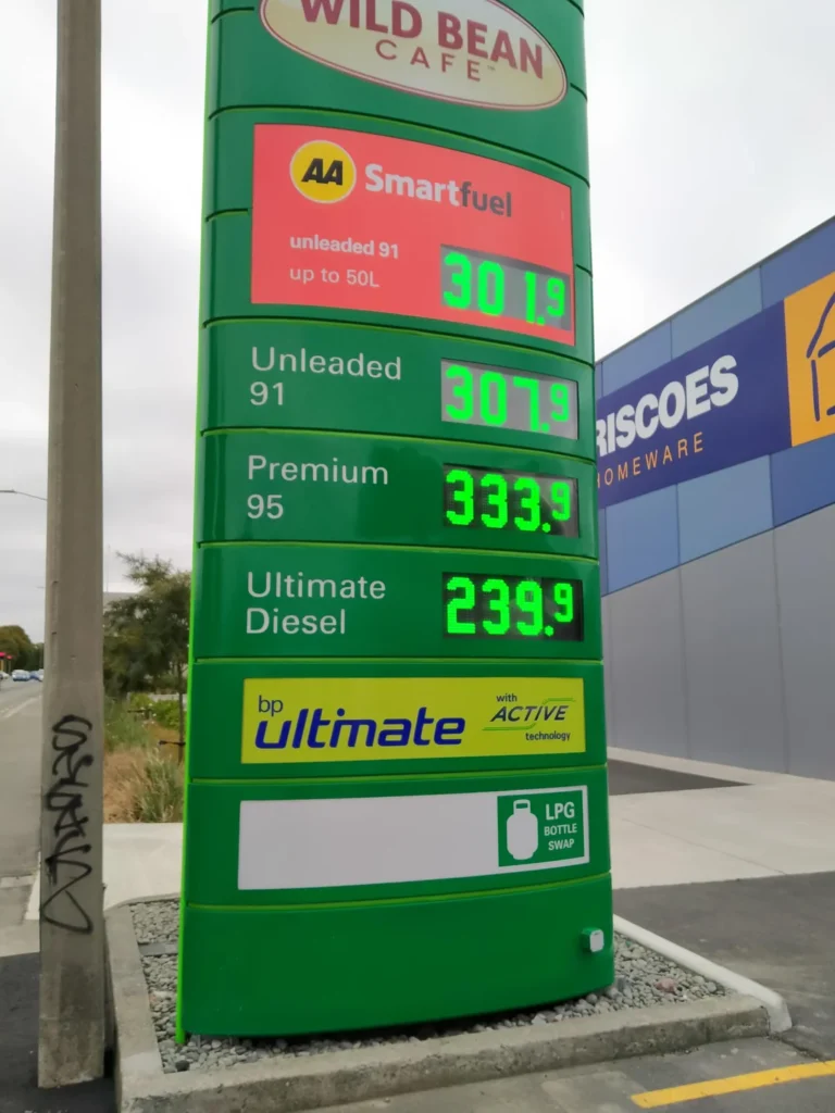 Global Oil Prices Fall April 2026 fuel price drop nz