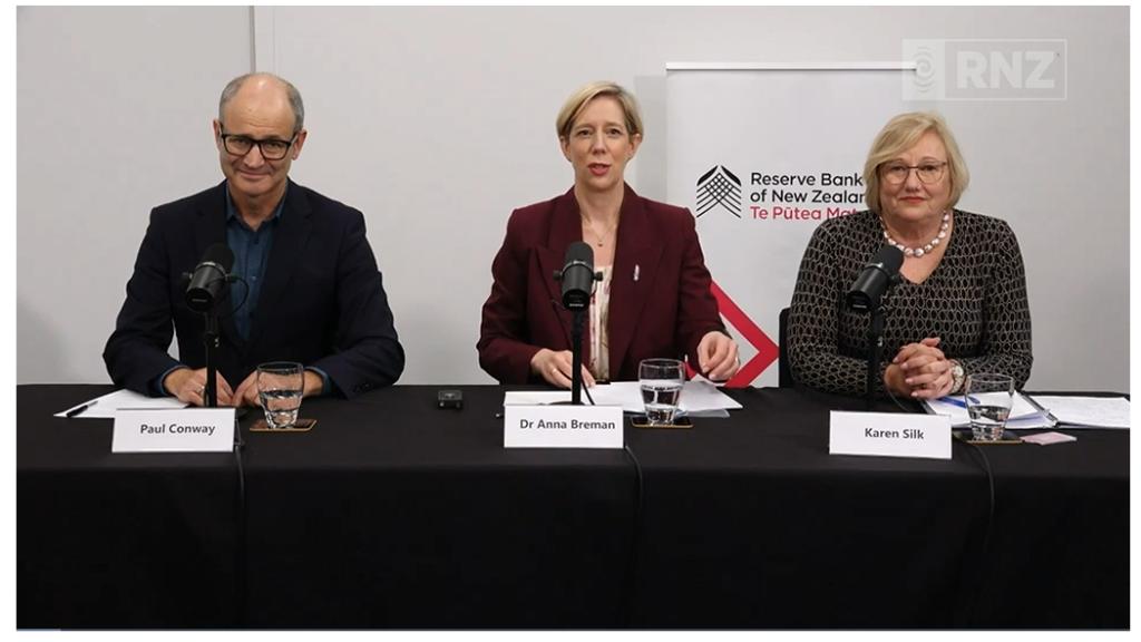 OCR Announcement Anna Breman RBNZ mortgage rates nz 2026