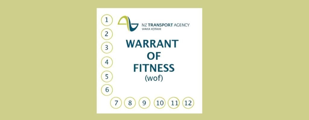 Warrant of Fitness New WOF Rules 2026